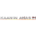 ＫＡＡＮＩＮ ＡＮＡＳＩＮＩ ＹＥＤİＭ (attack on titan)