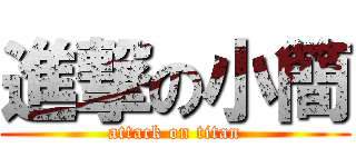 進撃の小簡 (attack on titan)