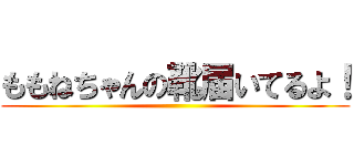 ももねちゃんの靴届いてるよ！ ()