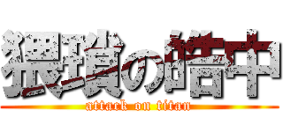 猥瑣の皓中 (attack on titan)