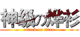神级の烨衫 (attack on titan)