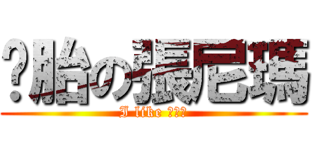 俻胎の張尼瑪 (I like 朱尼羙)
