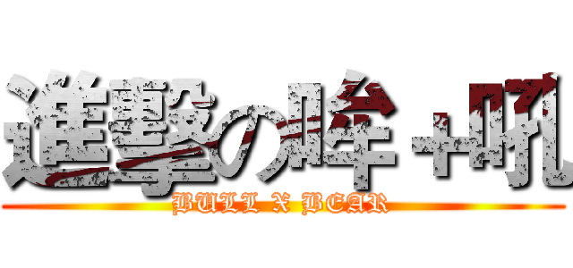 進擊の哞＋吼 (BULL X BEAR)