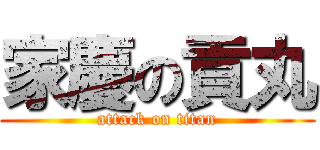 家慶の貢丸 (attack on titan)
