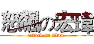 怒飆の宏瑋 (attack on titan)