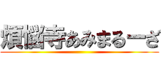 煩悩寺あみまるーざ ()