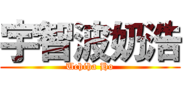 宇智波奶浩 (Uchiha Ho)