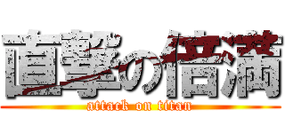 直撃の倍満 (attack on titan)