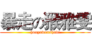 暴走の猴雅雯 (houyawenshabi)