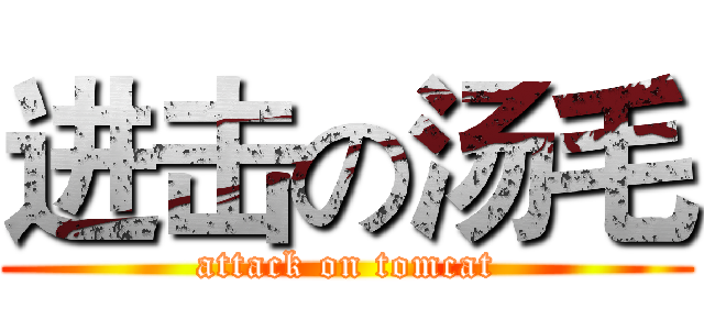 进击の汤毛 (attack on tomcat)