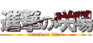 進撃の咲陽 (attack on titan)