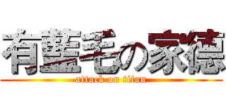 有藍毛の家德 (attack on titan)