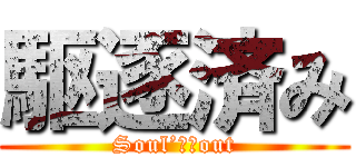 駆逐済み (Soul’ｄ　out)