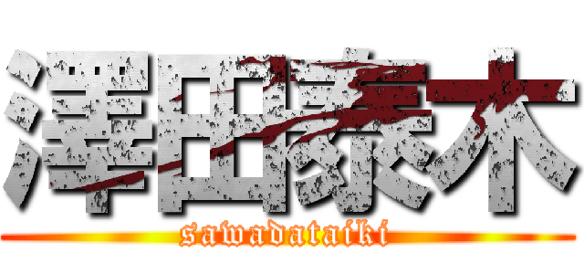 澤田泰木 (sawadataiki)