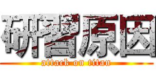 研習原因 (attack on titan)