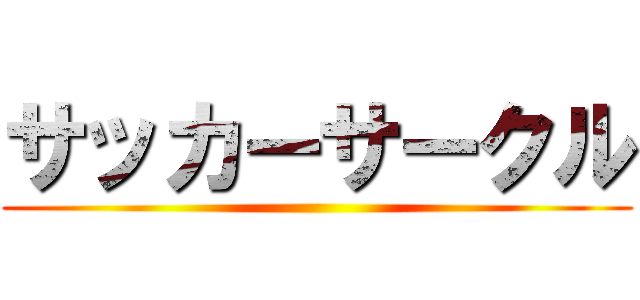 サッカーサークル ()