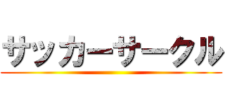 サッカーサークル ()