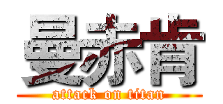 曼赤肯 (attack on titan)
