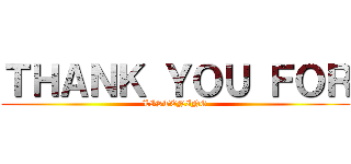 ＴＨＡＮＫ ＹＯＵ ＦＯＲ (LISTENING)