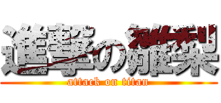 進撃の雛梨 (attack on titan)