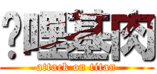 咖哩基肉 (attack on titan)