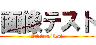 画像テスト (PictureTest)