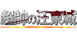 超帥の汪東城 (attack on titan)