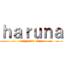 ｈａｒｕｎａ (w h a t d eb u)