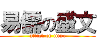 易儒の盛文 (attack on titan)