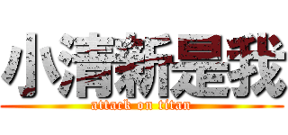 小清新是我 (attack on titan)