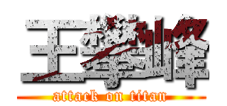 王攀峰 (attack on titan)