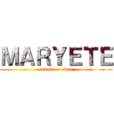 ＭＡＲＹＥＴＥ (attack on titan)