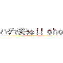 ハゲで笑うな！！ ｏｈｏ (attack on titan)