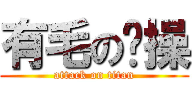 有毛の节操 (attack on titan)