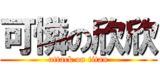 可憐の欣欣 (attack on titan)