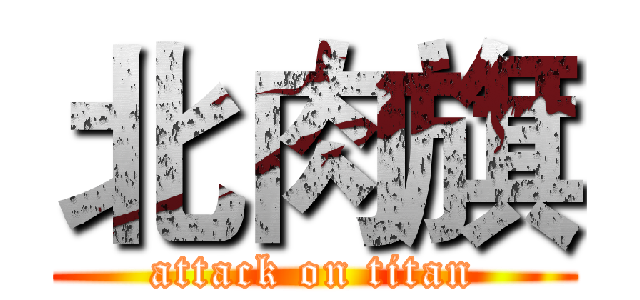 北肉旗 (attack on titan)
