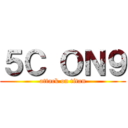 ５Ｃ ＯＮ９ (attack on titan)