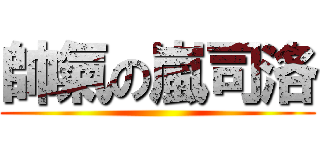 帥氣の嵐司洛 ()