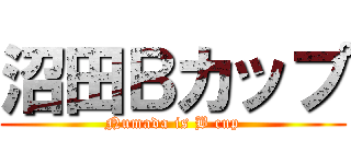 沼田Ｂカップ (Numada is B cup)