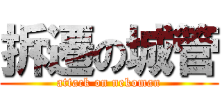 拆遷の城管 (attack on nekoman)