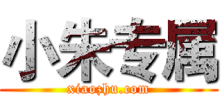 小朱专属 (xiaozhu.com)