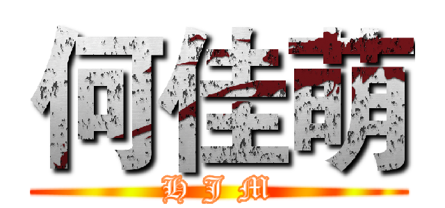 何佳萌 (H J M)