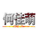 何佳萌 (H J M)