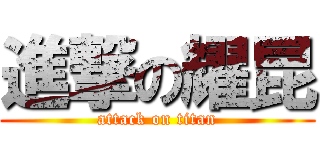 進撃の耀昆 (attack on titan)