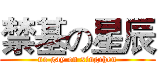 禁基の星辰 (no gay on xingchen)