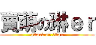 賣萌の琳ｅｒ (attack on titan)