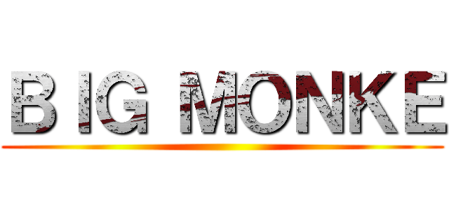 ＢＩＧ ＭＯＮＫＥ ()