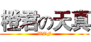 橙君の天真 (WTF)