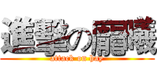 進擊の龐曦 (attack on hay)