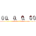 ００．０．０．００ (attack on titan)